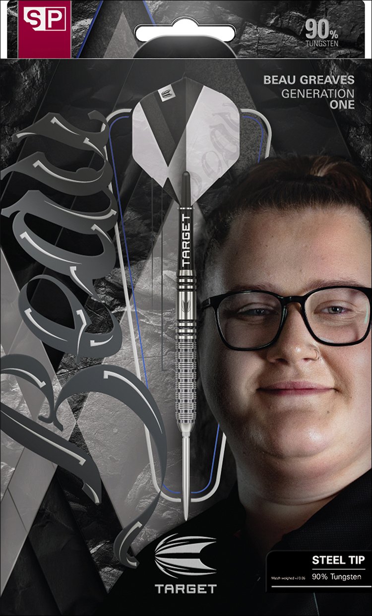 Target Beau Greaves G1 Swiss Point 90% Darts - Dartshopper.com