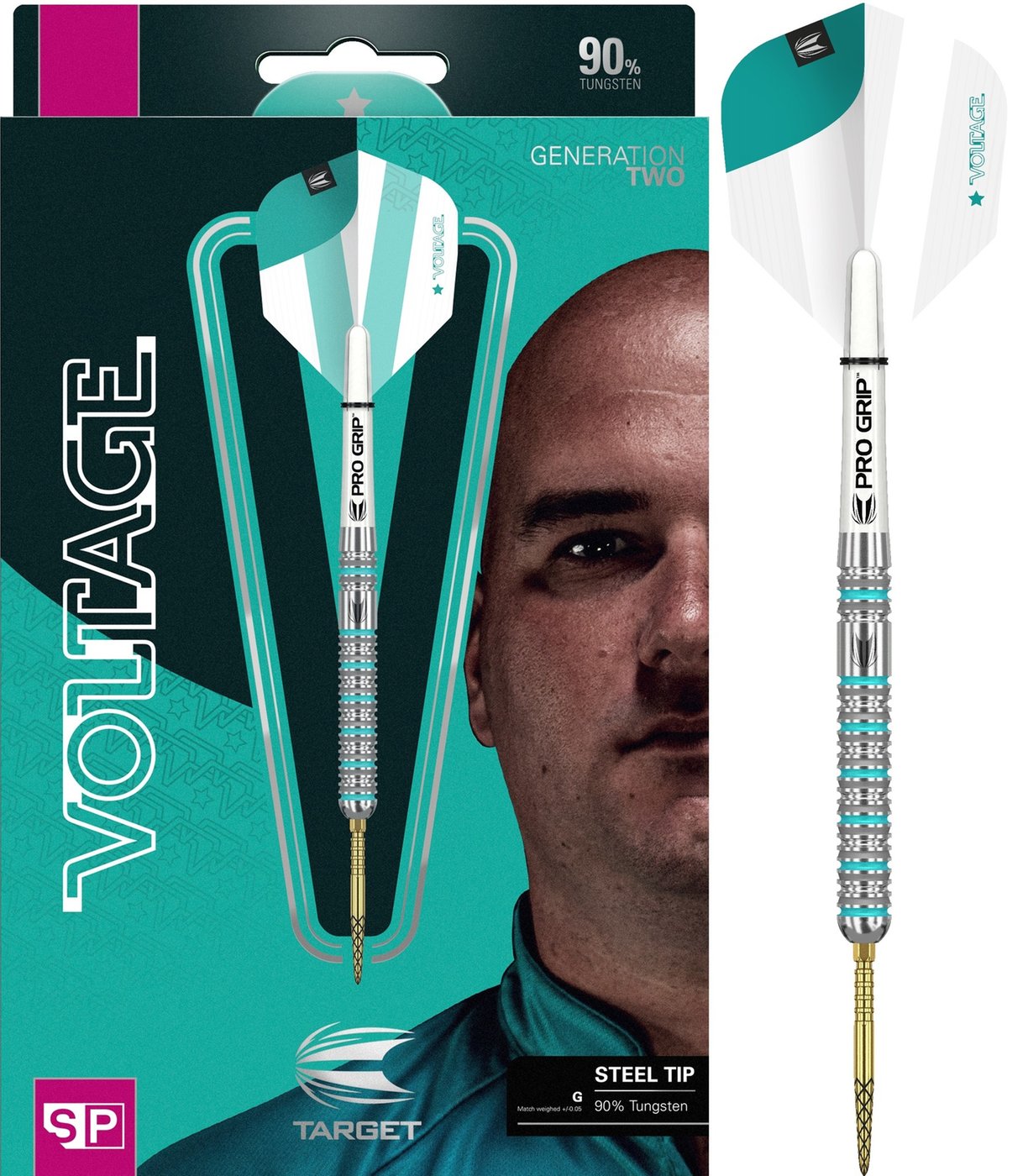 Target Rob Cross Gen 2 Swiss Point 90% - Steel Tip Darts