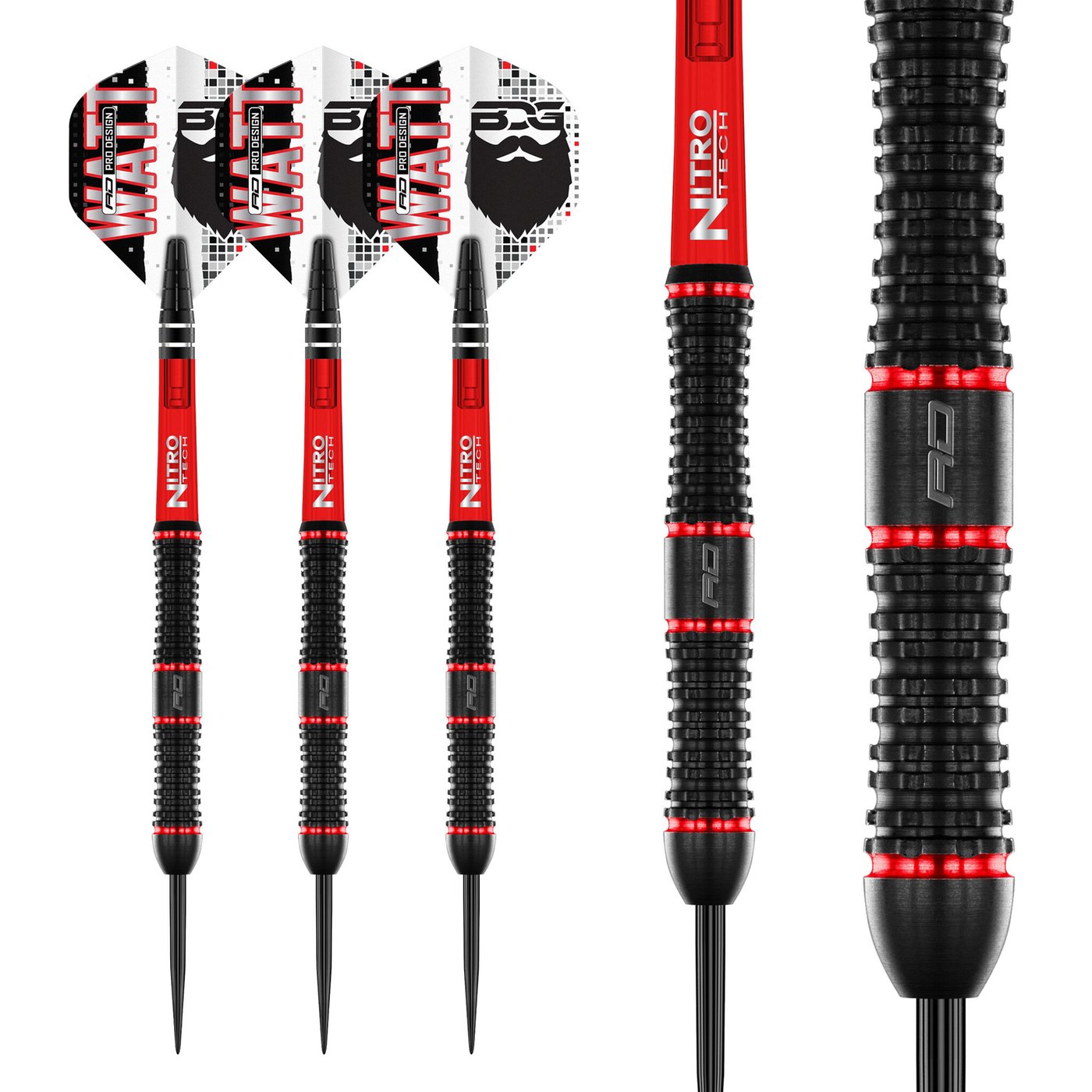 Red Dragon Jason Watt 90% Steel Tip Darts