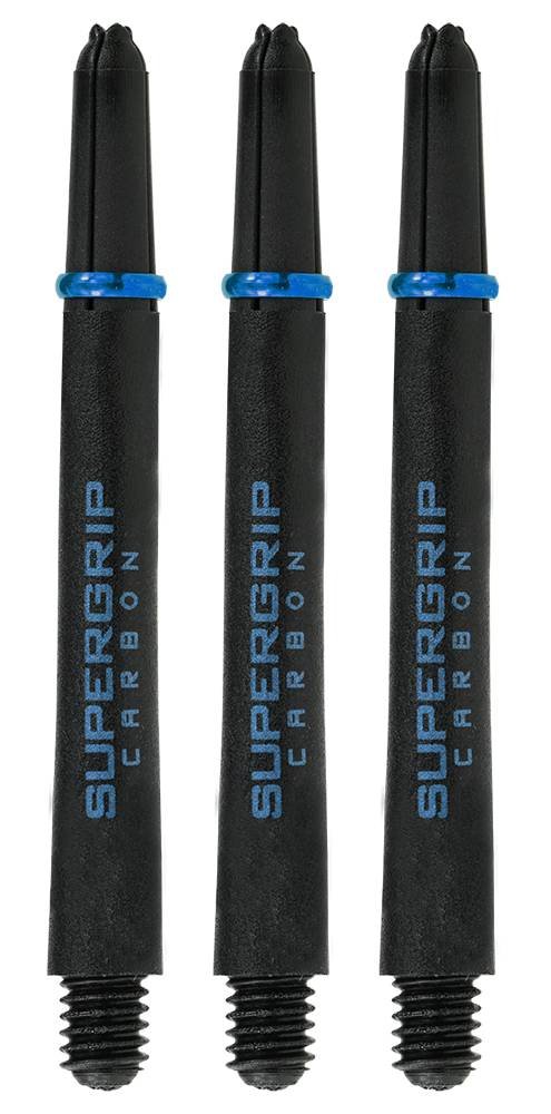 Harrows Supergrip Carbon Aqua Darts Shafts