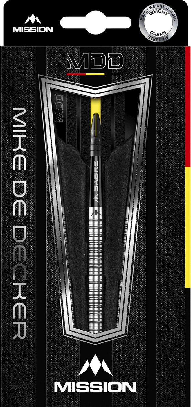 Mission Mike de Decker 95% - Steel Tip Darts - Dartshopper.com