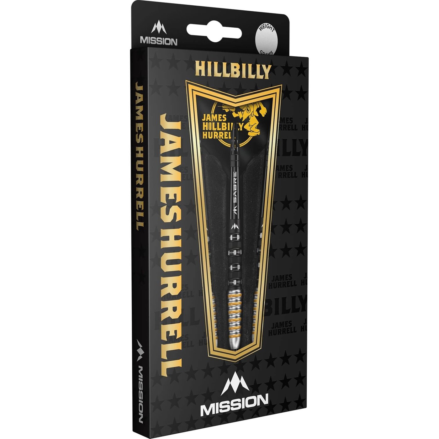 Mission James Hurrell V2 95% Steel Tip Darts