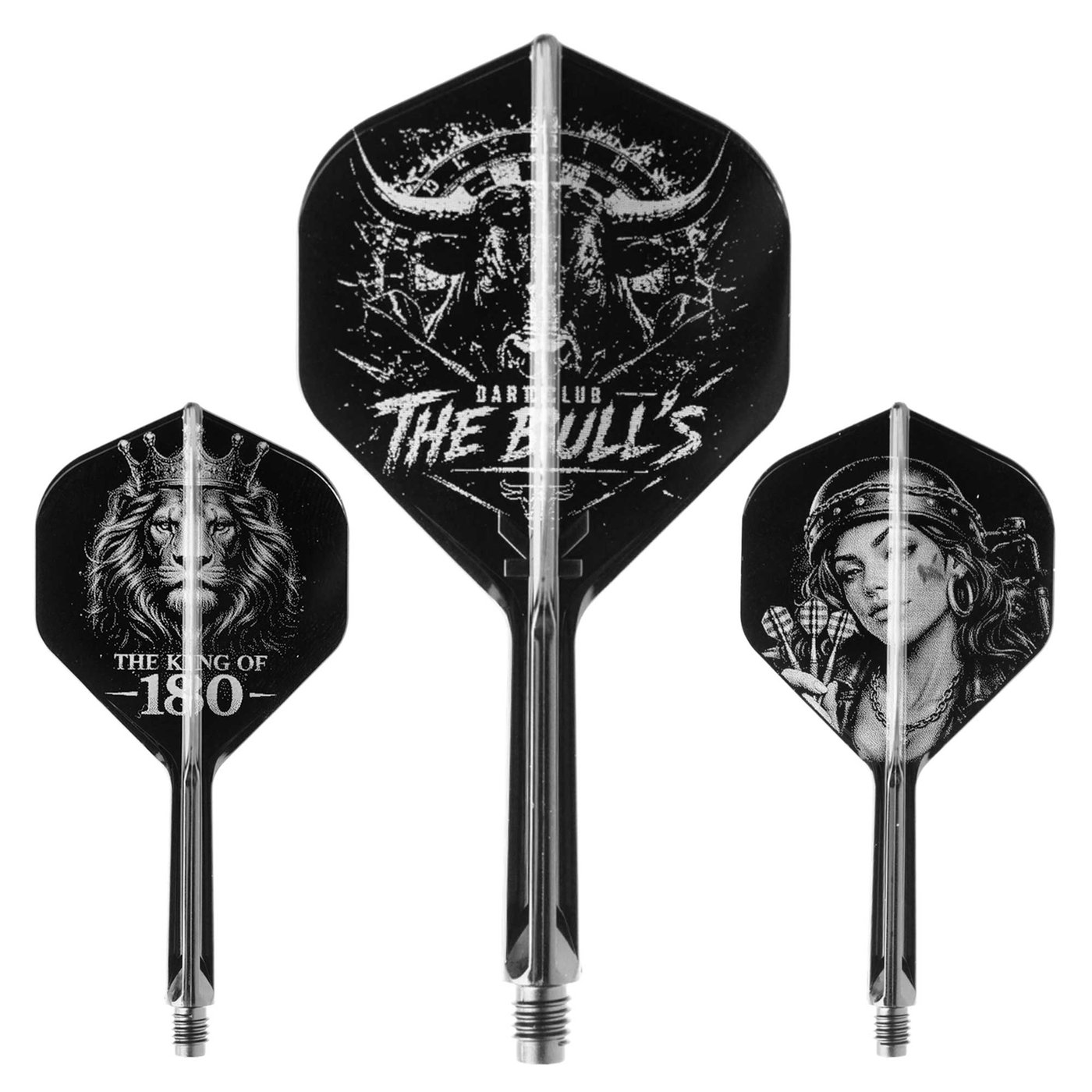 [4-sided] Target K-flex Black NO2 Laser Engraved with logo or image
