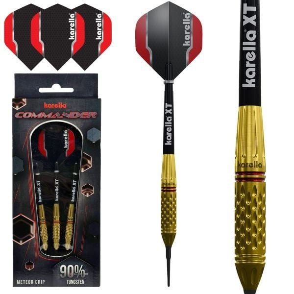 Karella Commander Gold 90% Soft Tip Darts