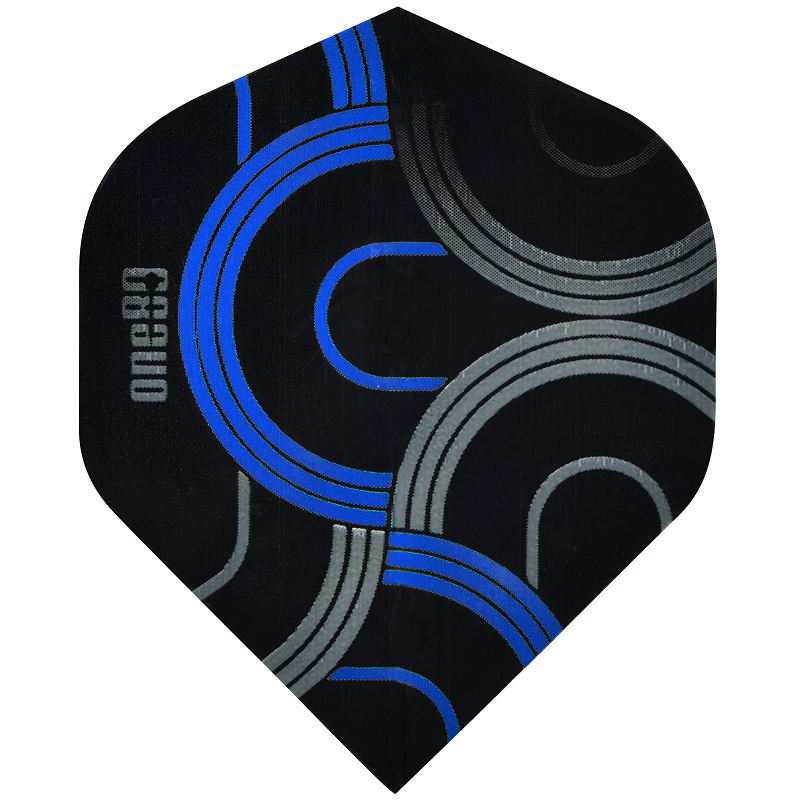 ONE80 Circult Dark Blue Darts Flights