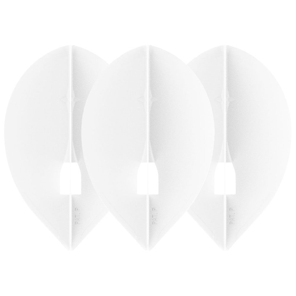 L-Style Champagne L2 Teardrop White Darts Flights