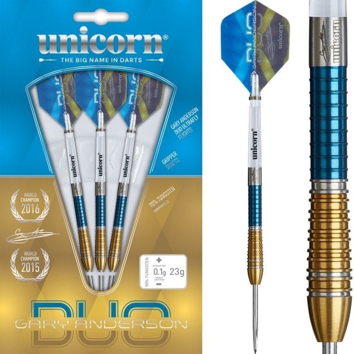 Unicorn Gary Anderson Phase 6 Duo 90% - Steel Tip Darts