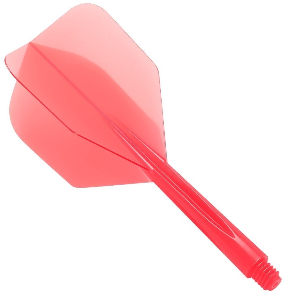 Condor Zero Stress System - Small Clear Red - Dartflights