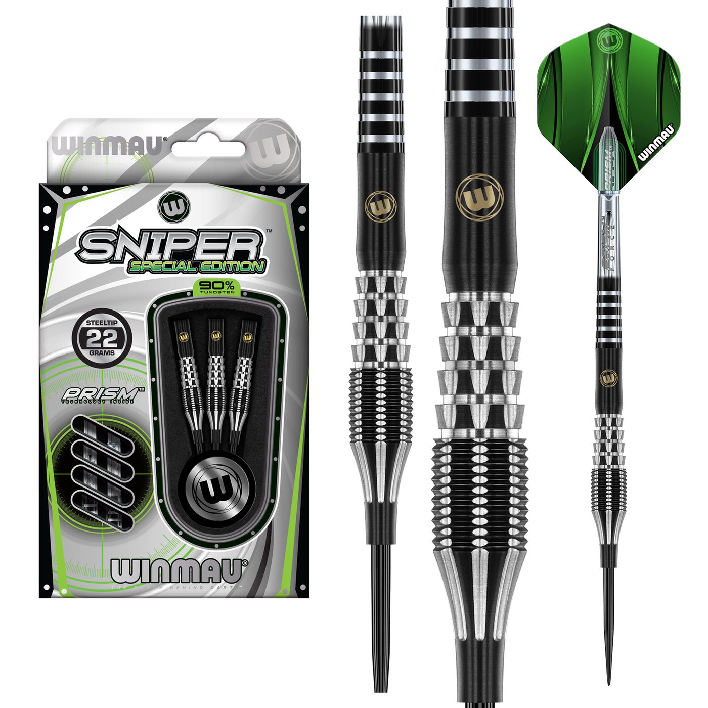 [Tweedekans]Winmau Sniper S.E. V1 90%-24 gram