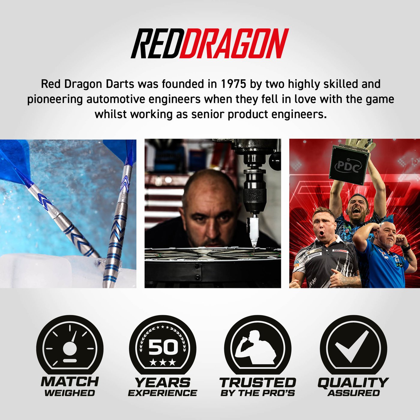 Red Dragon Gerwyn Price Blue Original Switch Point 90% - Steel Tip