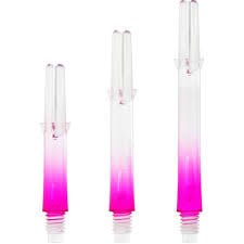 L-Style L- 2-Tone CLR Pink Darts Shafts