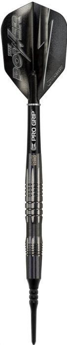 Phil Taylor Power 8ZERO Black 80% Softip Darts