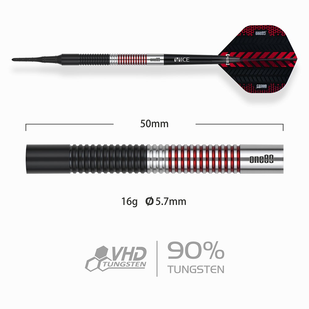 one80 frederic lovatin 　ソフトダーツ ONE80 Frederic Lovatin 90% - Soft Tip Darts - Dartshopper.com