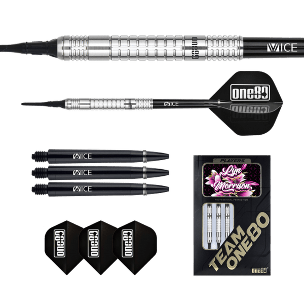 ONE80 Lyn Morrison 90% Soft Tip Darts