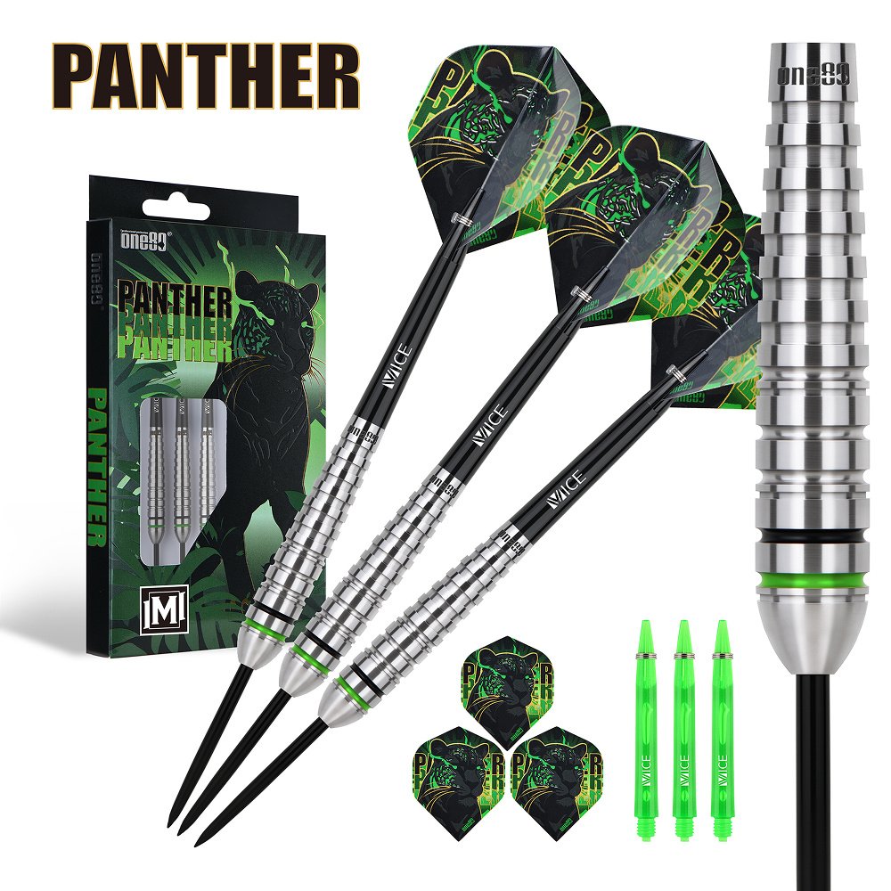 ONE80 Panther-M 80% - Steel Tip Darts - Dartshopper.com