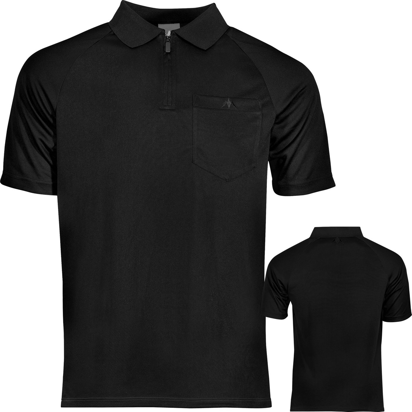 Mission Exos Cool FX Pure Black - Dartshirt