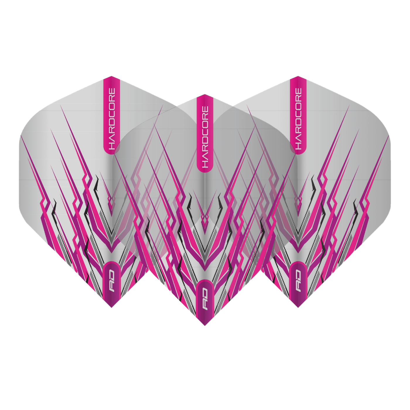 Red Dragon Peter Wright Hardcore Mohawk Pink - Dart Flights