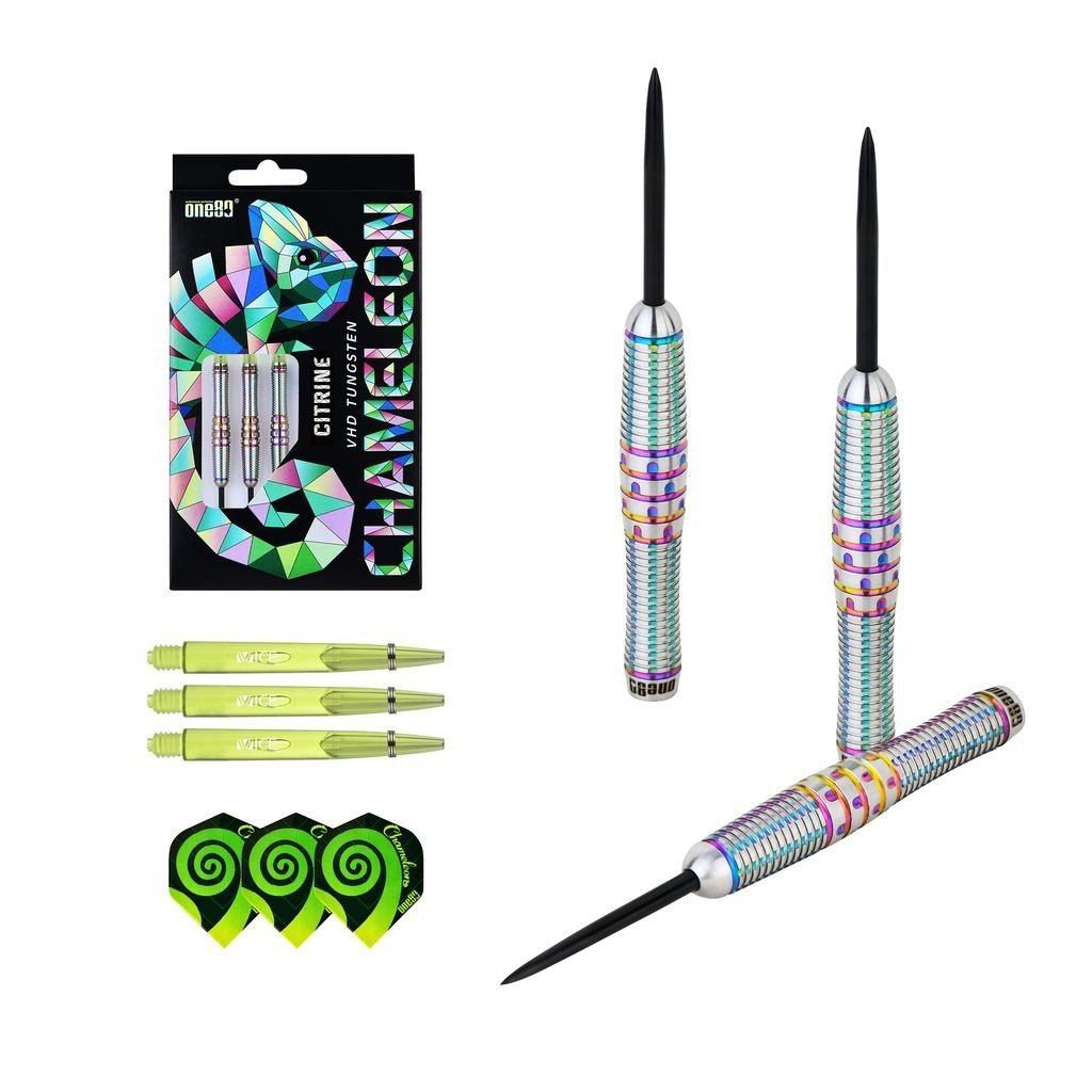 One80 VHD Chameleon Aquamarine Soft Tip Darts - 18.5gm - View #3