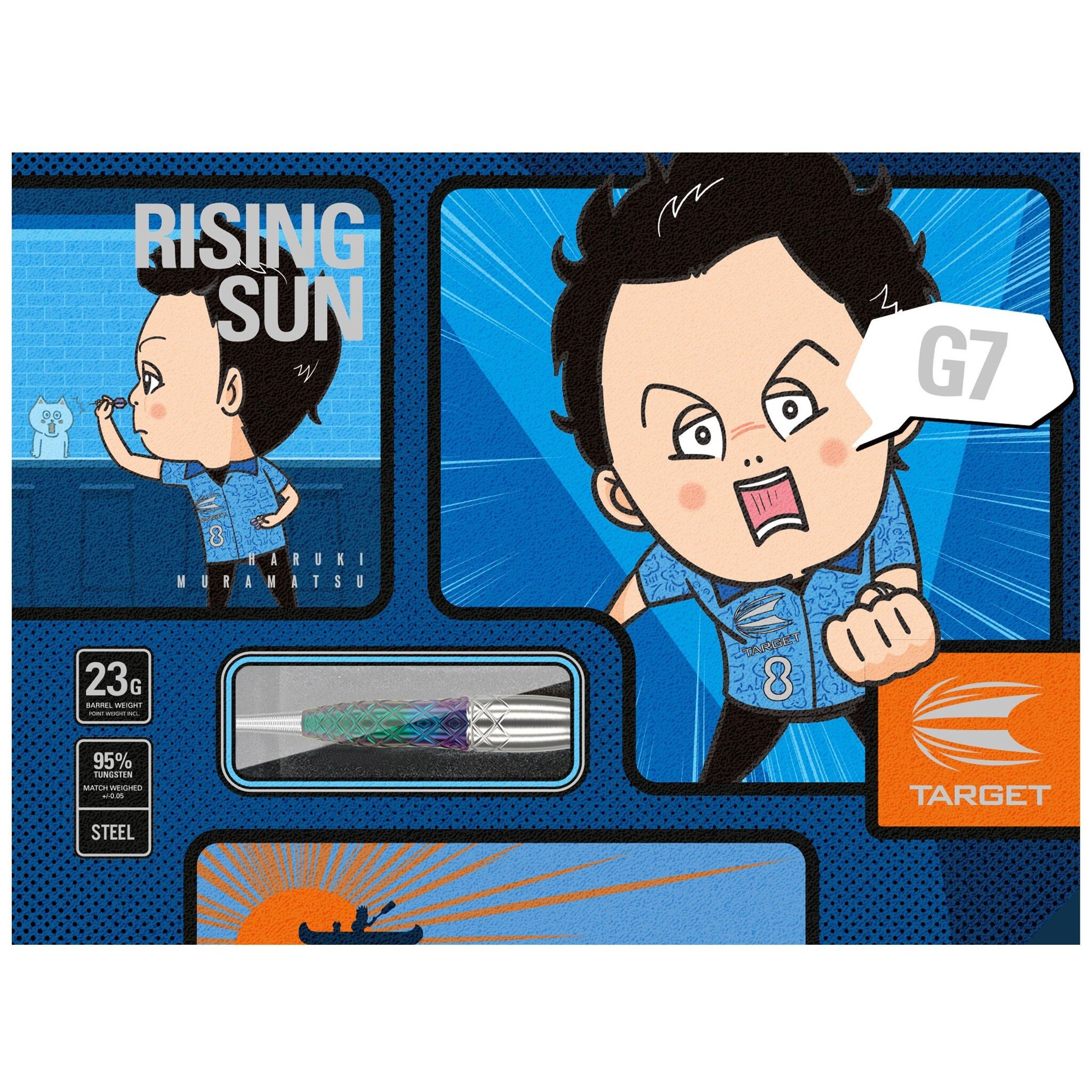 ダーツ TARGET RISING SUN GEN-7 STEEL ダーツ TARGET RISING SUN GEN-7 STEEL ダーツ TARGET RISING