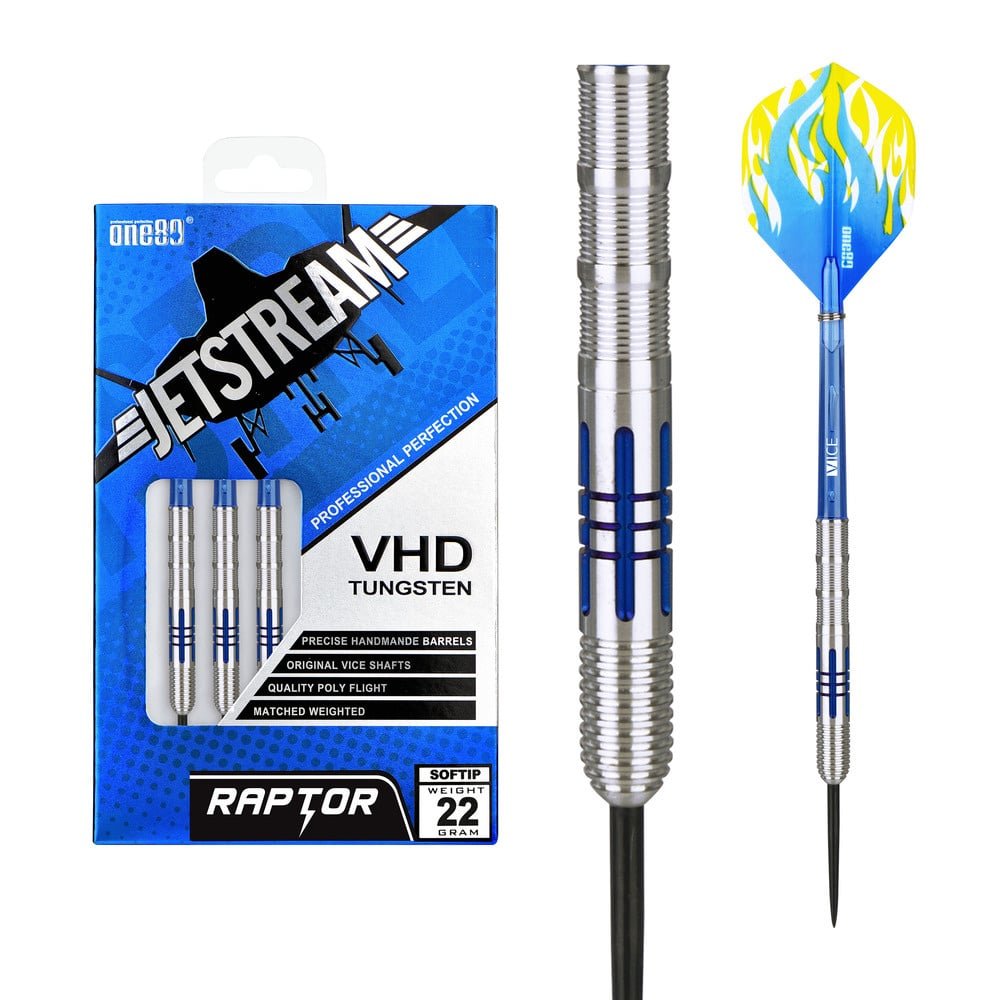 ONE80 Jetstream Raptor 90% Darts