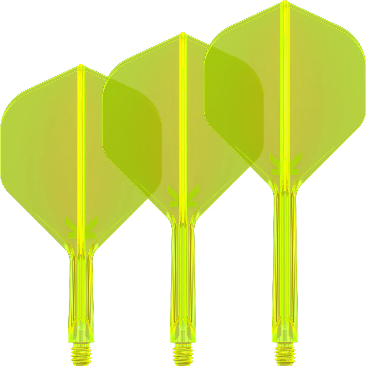 Target K-Flex Neon Yellow NO2 Dart Flights