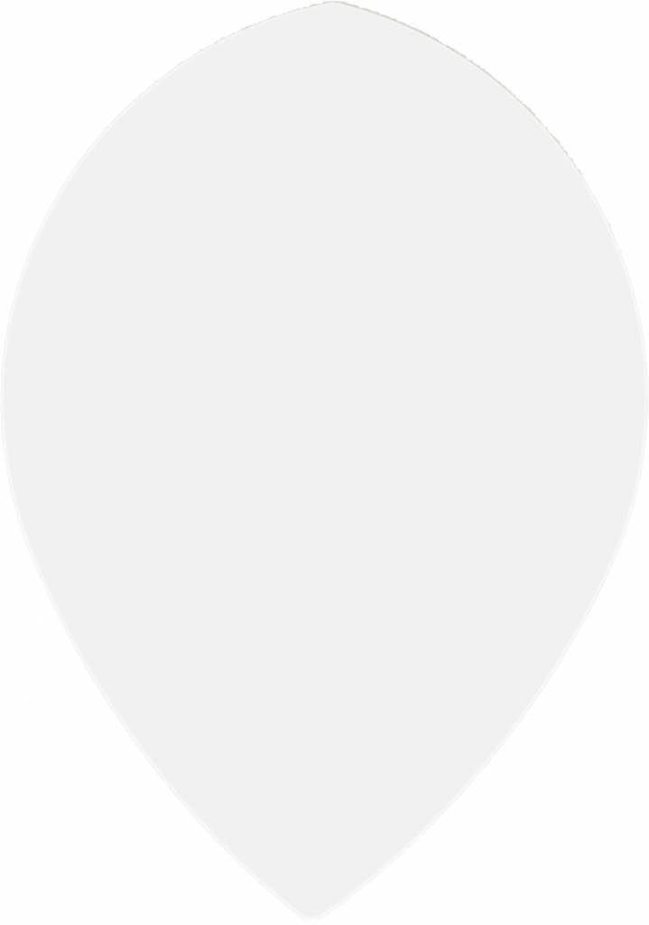 Poly Pear White - Dart Flights