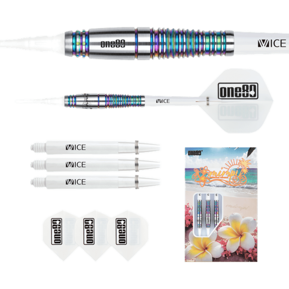 ONE80 Hiromi Sakura Mimpi II Chameleon 90% Soft Tip Darts