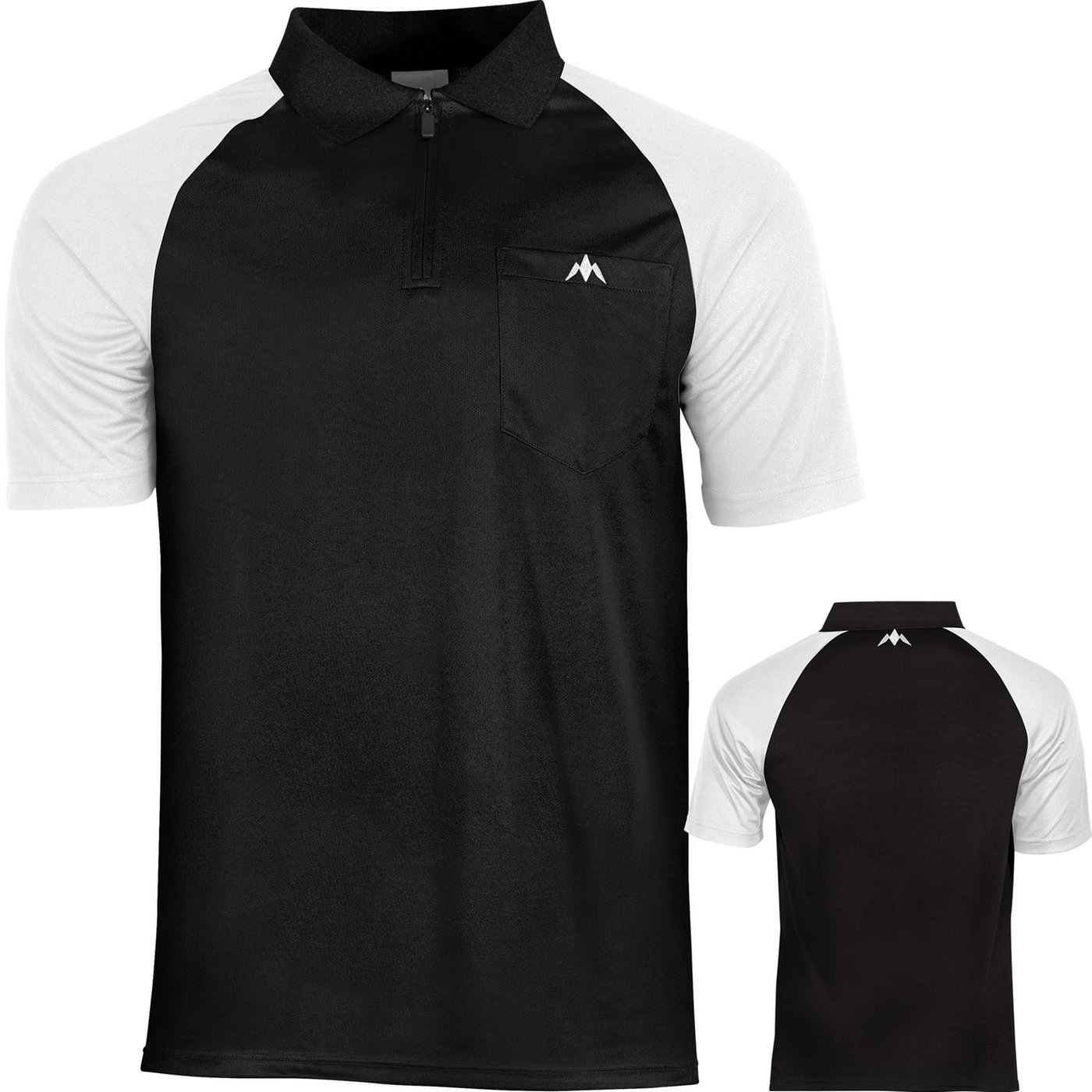 Mission Exos Cool SL Black & White - Dartshirt