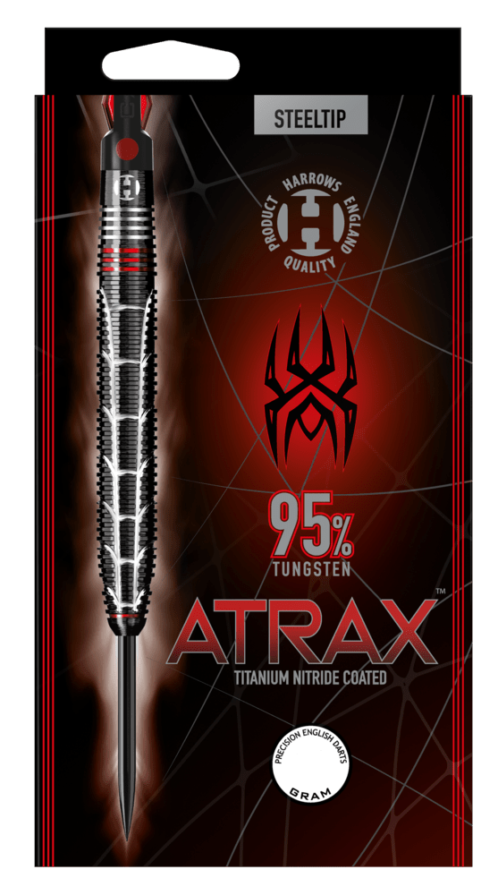 Harrows Atrax 95% Steel Tip Darts