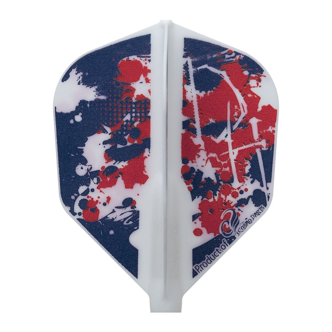 Cosmo Darts Fit Flight Dustin Holt White Mix Shape Darts Flights