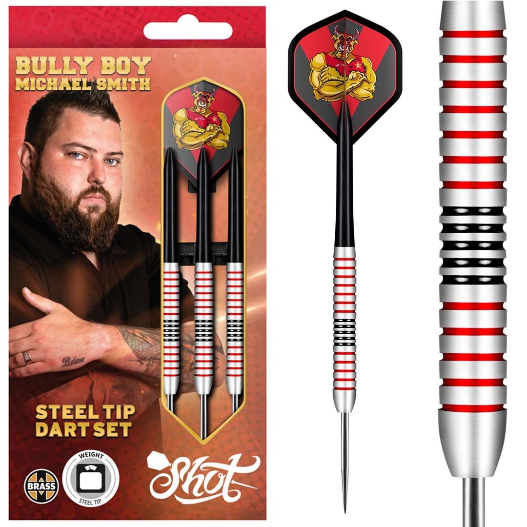 Shot Michael Smith Plated Brass Darts