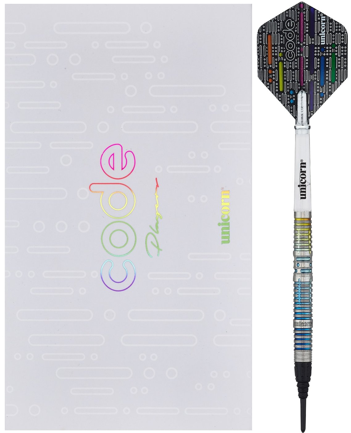 [Tweedekans] Unicorn Code Jeffrey de Zwaan 90% Soft Tip Darts-22gram