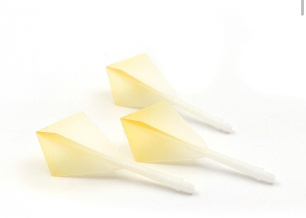 Cuesoul - Tero System AK5 Rost Diamond - Gradient Yellow Darts Flights