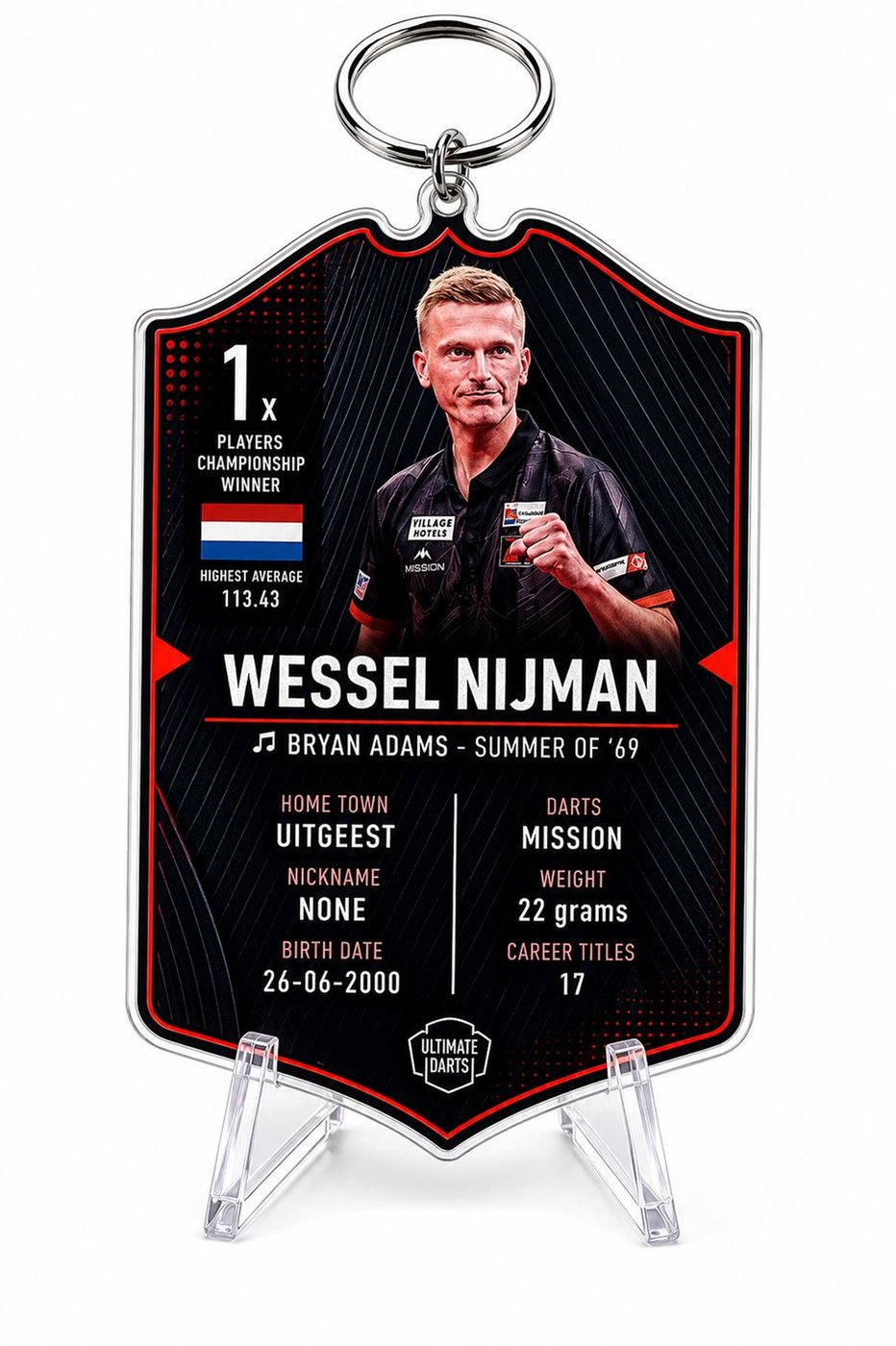 Ultimate Card Key Chain Wessel Nijman