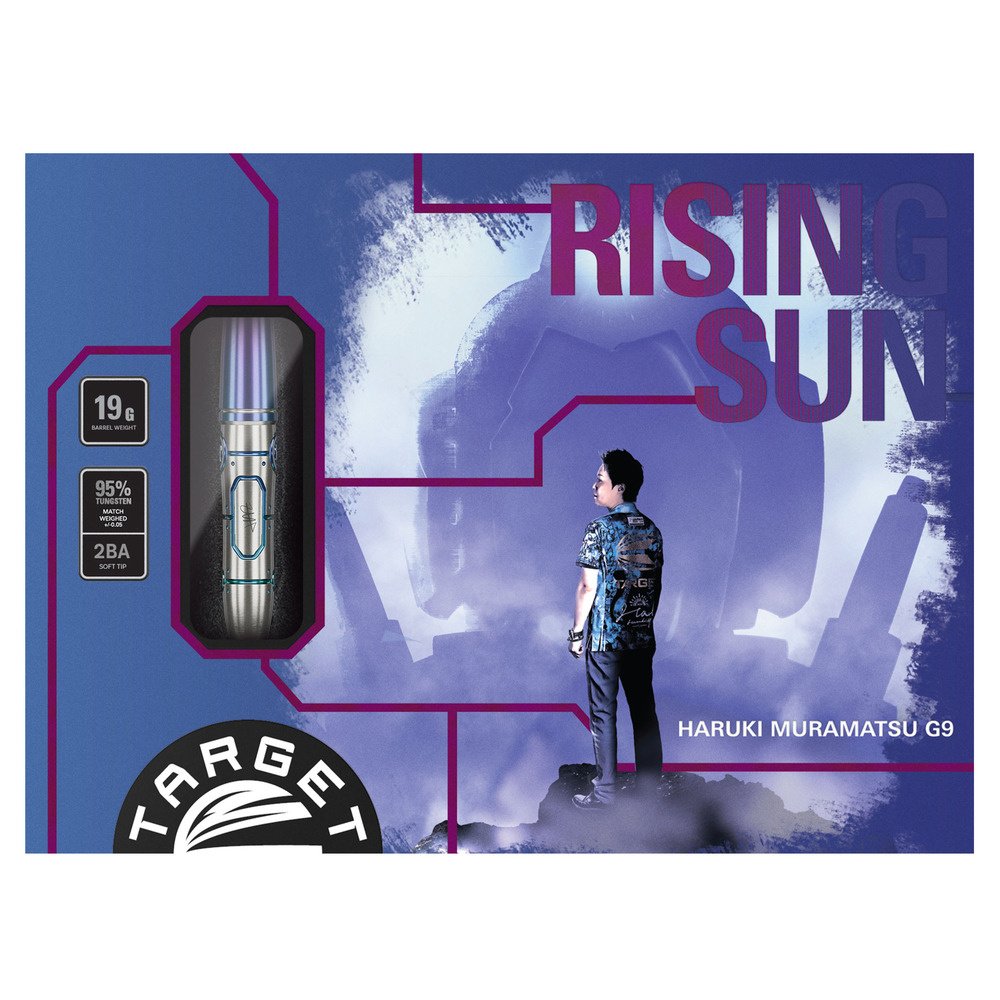 Target Japan Haruki Muramatsu Rising Sun G9 No Groove 95% Soft Tip