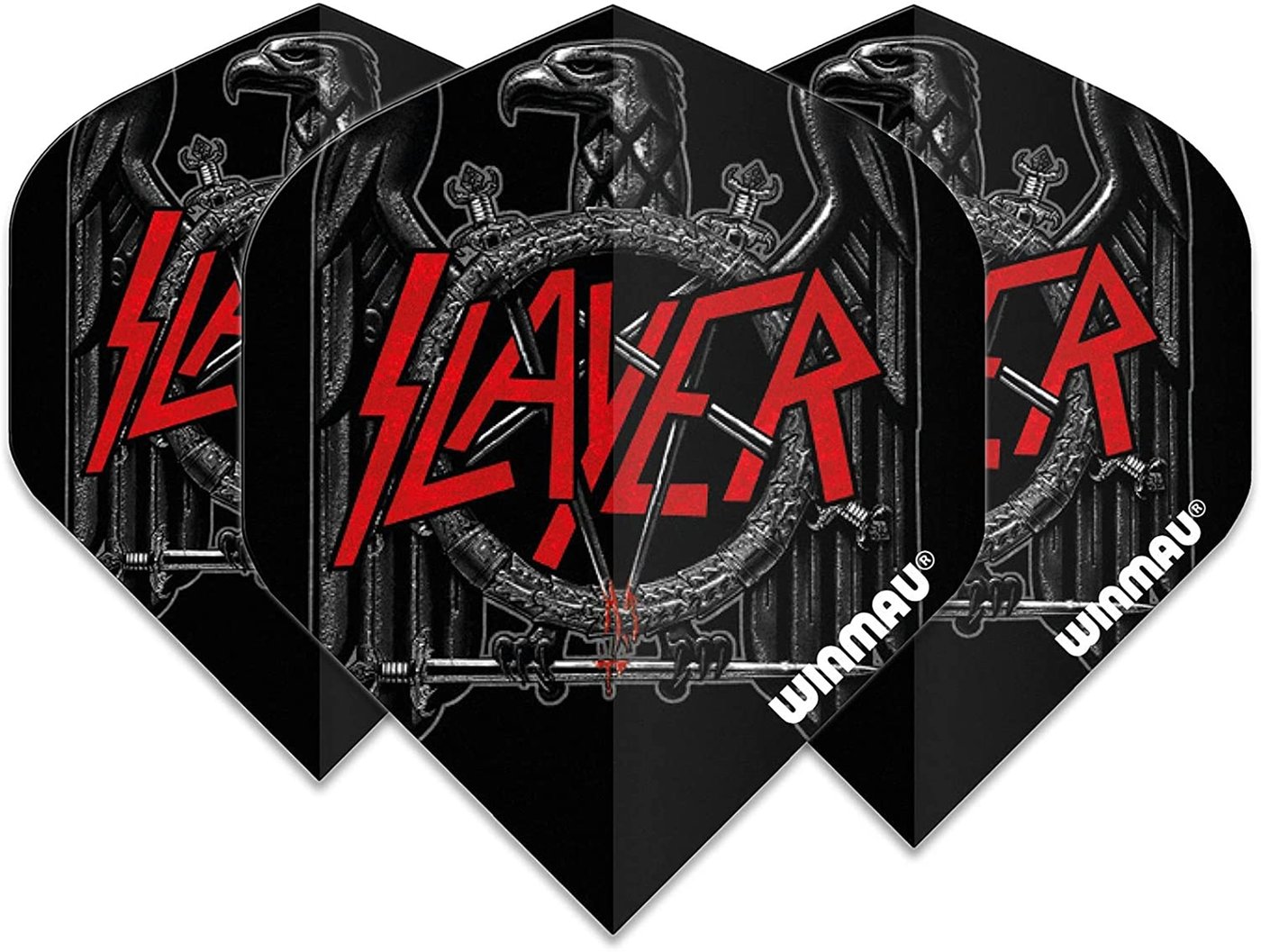 Plumas Winmau Rock Legends Slayer Black Eagle