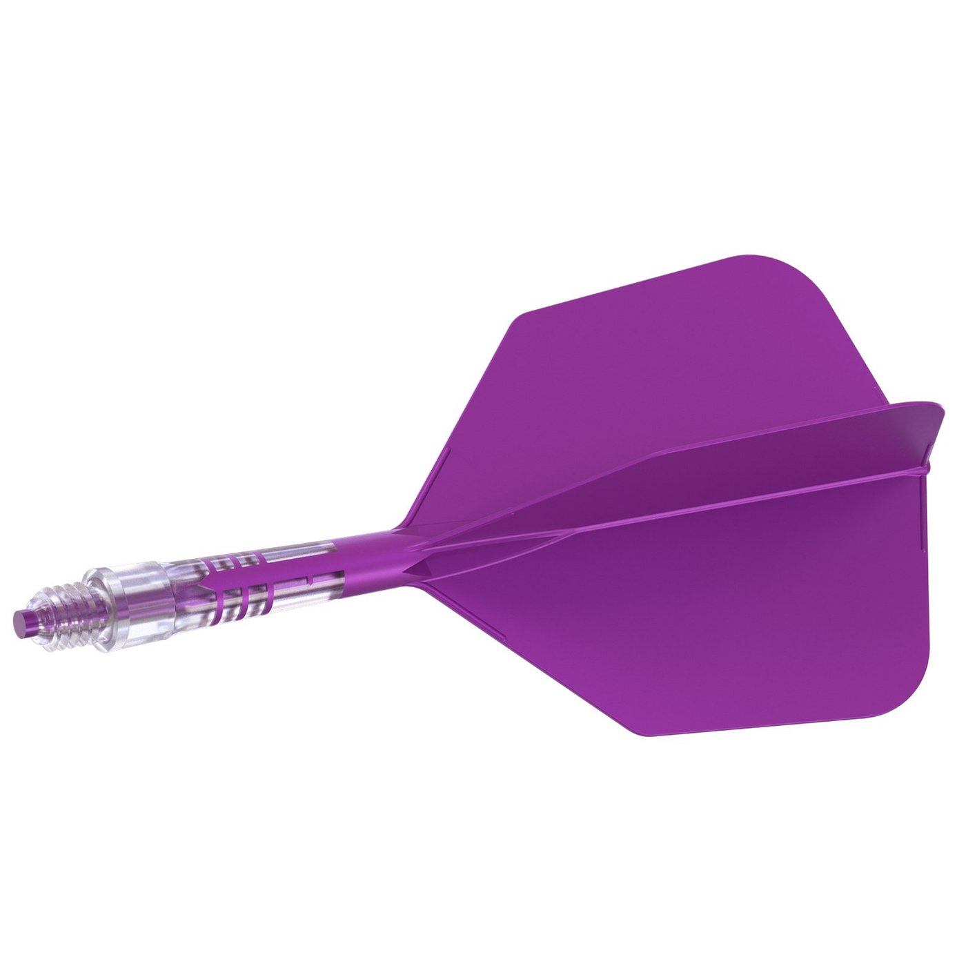 Cuesoul ROST T19 Integrated Dart Flights Big Wing Carbon Purple Dart Flights