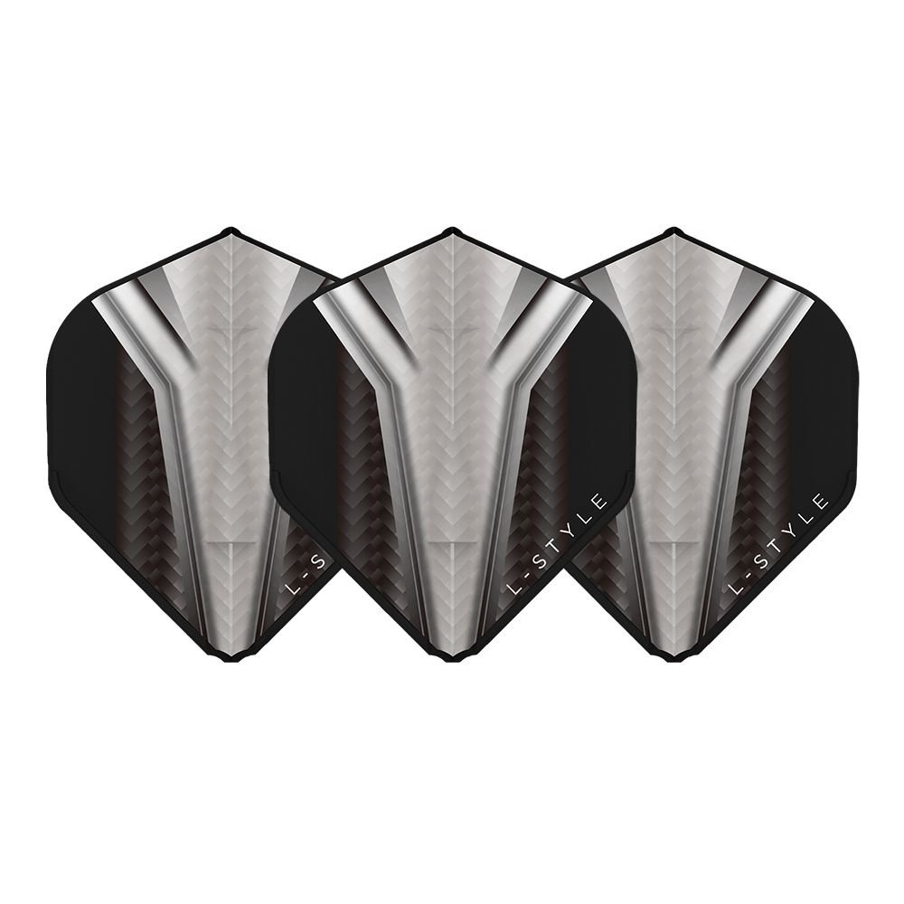 L-Style Champagne L1 EZ Standard Inception White Darts Flights