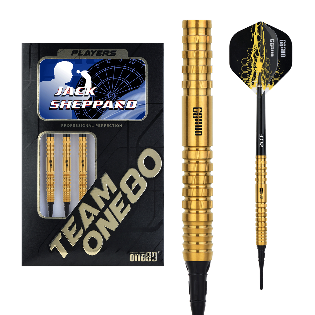 ONE80 Jack Sheppard 90% Soft Tip Darts