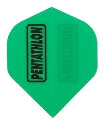Pentathlon - Fluor Green Darts Flights