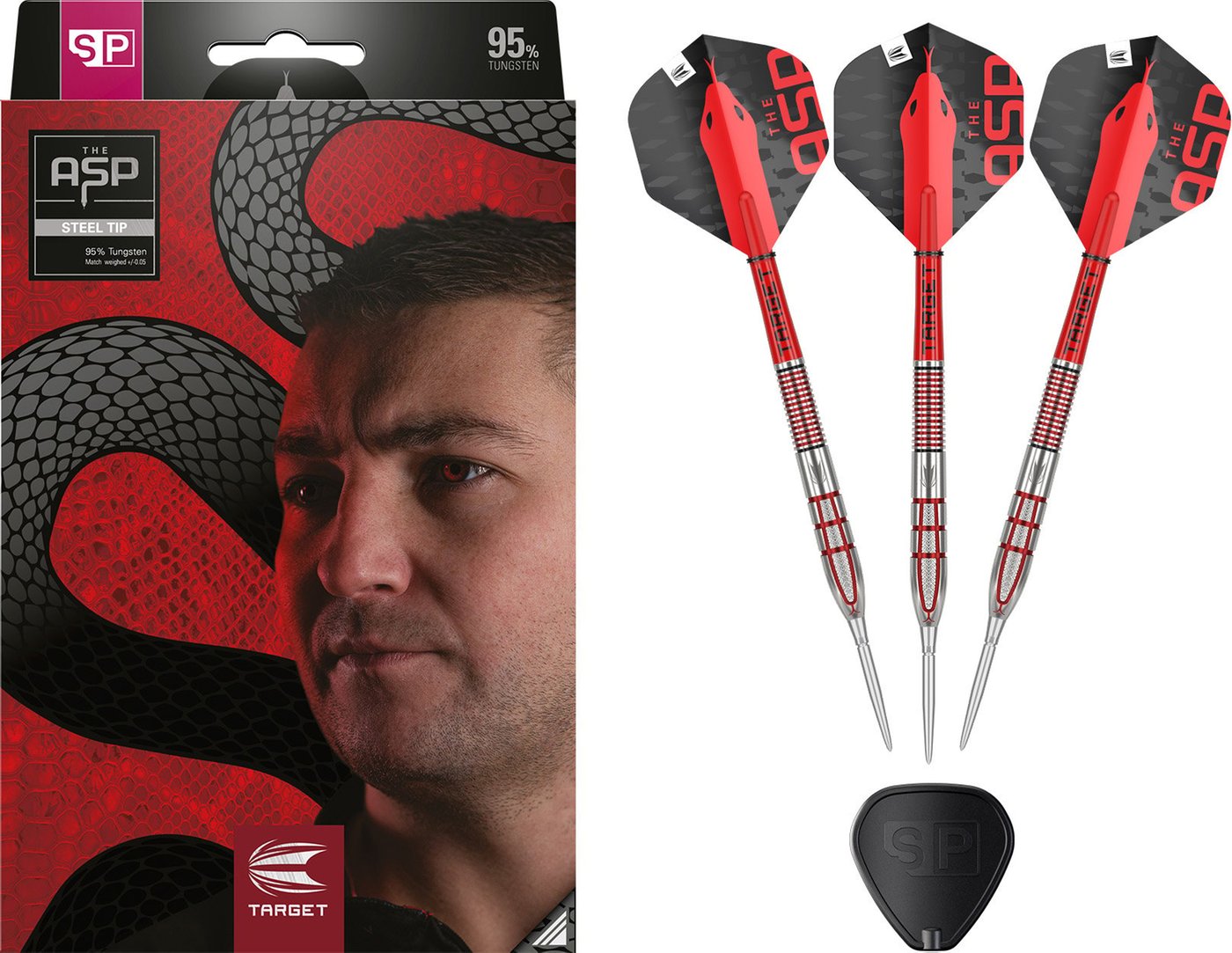 Target Nathan Aspinall G2 Swiss Point 95% - Steel Tip Darts