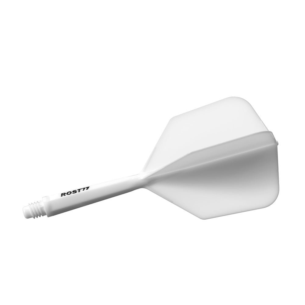 Cuesoul ROST 77 Solid White Big Wing - Darts Sulat