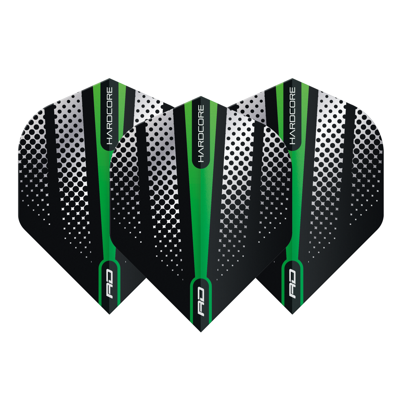 Red Dragon Hardcore Radical Green Flash - Dart Flights