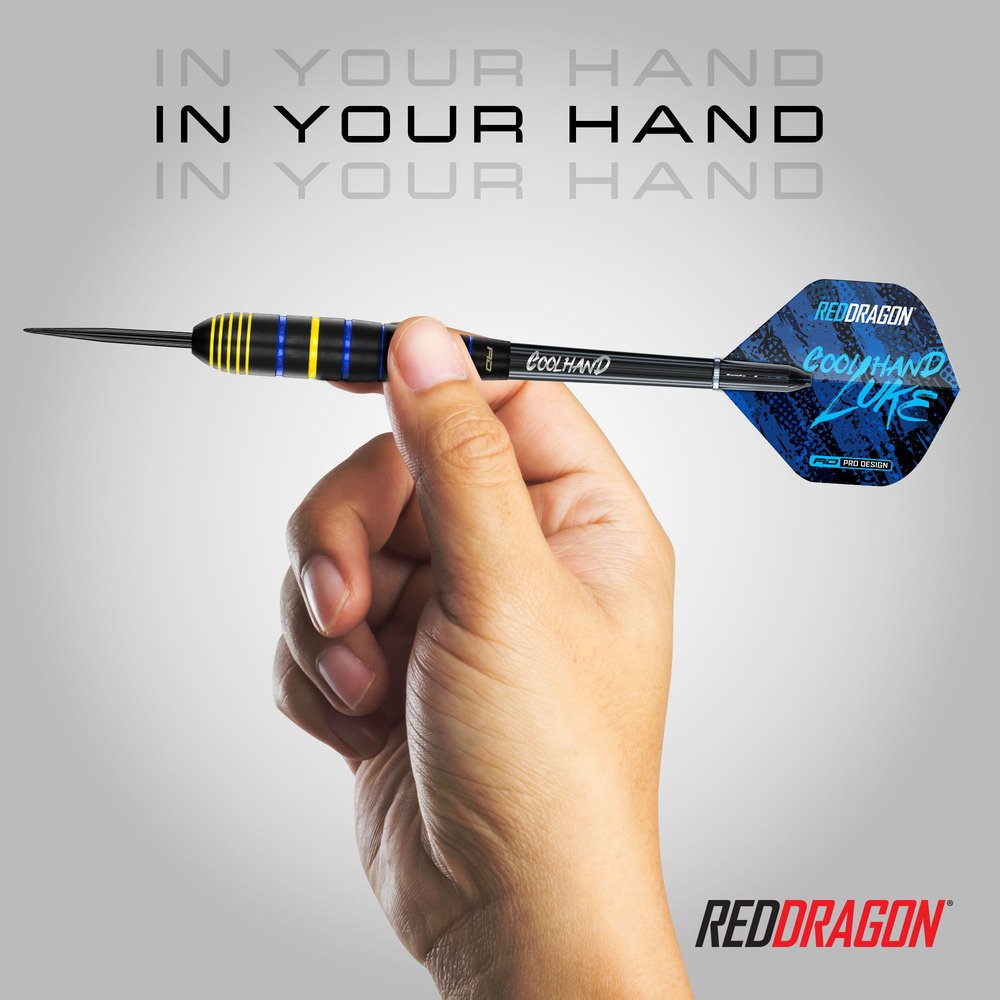 Red Dragon Luke Humphries Coolhand Luke Brass Dartshopper