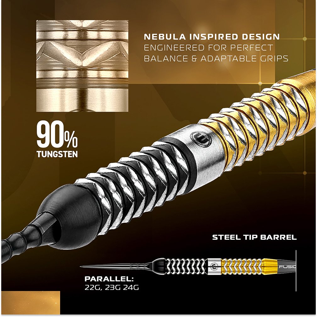 Winmau Exion Parallel Switch Point 90% Steel Tip Darts - Dartshopper