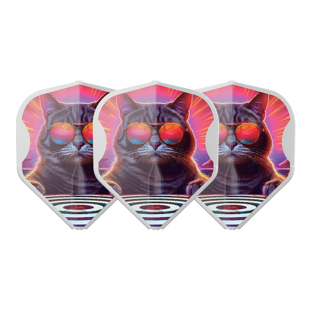 L-Style L1 EZ Party Cat Dartshopper Exclusives Darts Flights