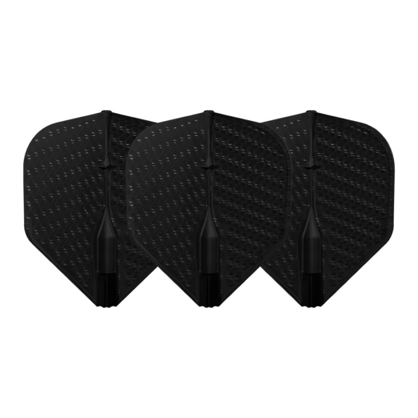L-Style L1 EZ Dimple Black Darts Flights
