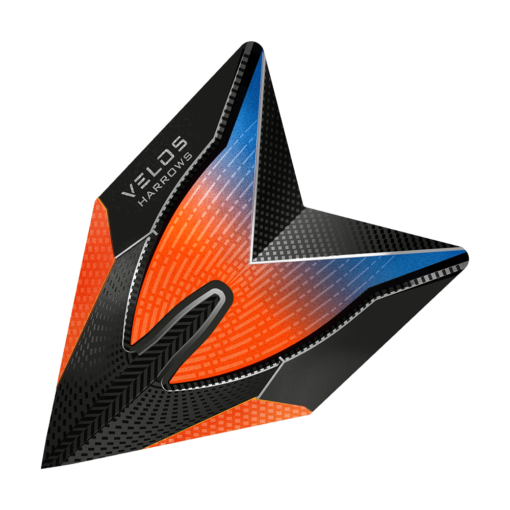 Harrows Velos 2020 Orange Darts Flights