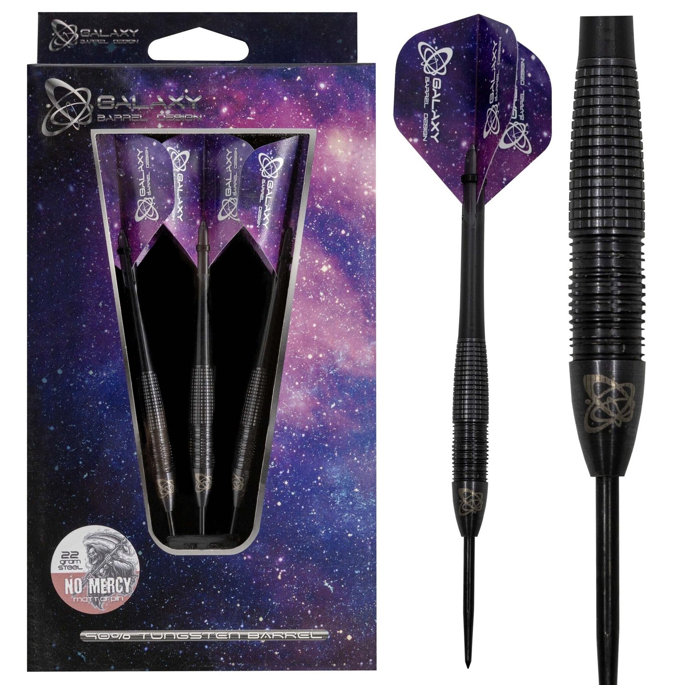 Galaxy Matt Arpin No Mercy Black 90% Darts