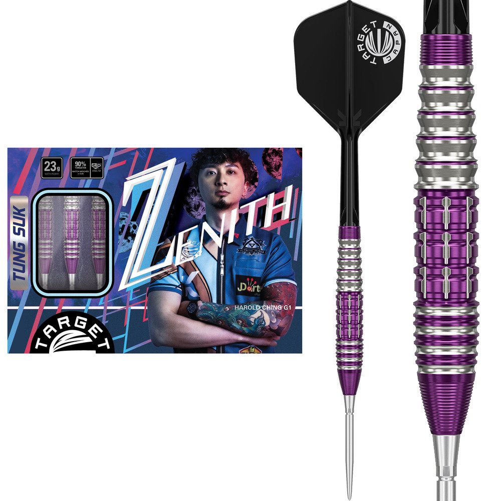 Target Japan Tung Suk Zenith G1 Swiss Point 90% Darts